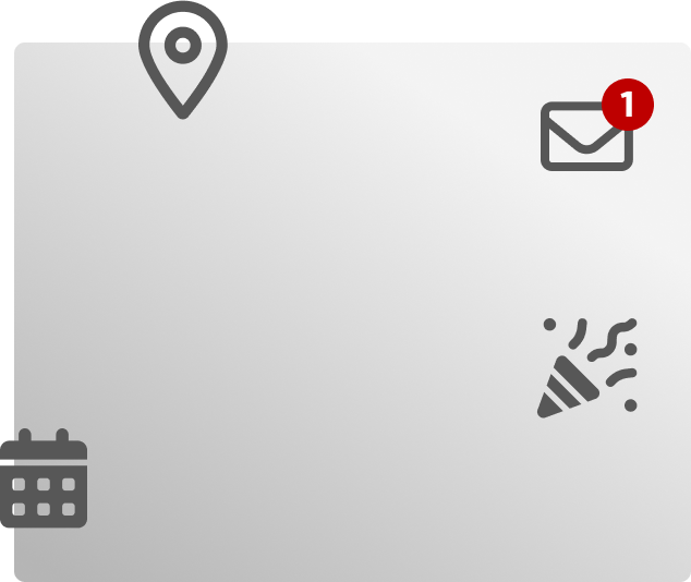 gray background