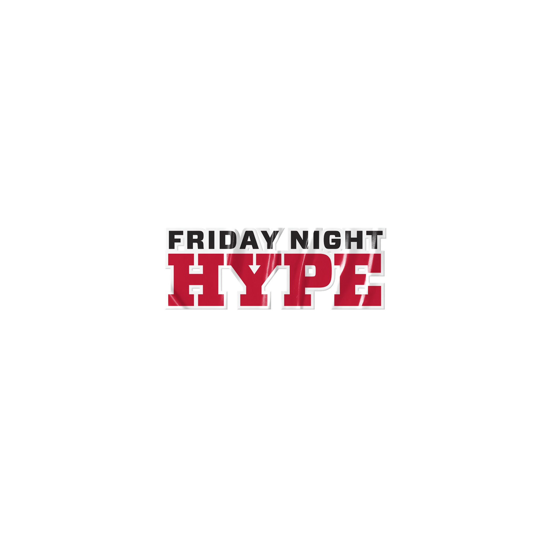 Friday Night Hype sticker Logo